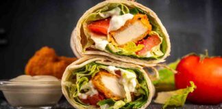 Wrap di pollo fritto RicettaSprint
