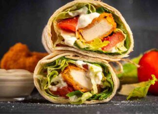 Wrap di pollo fritto RicettaSprint