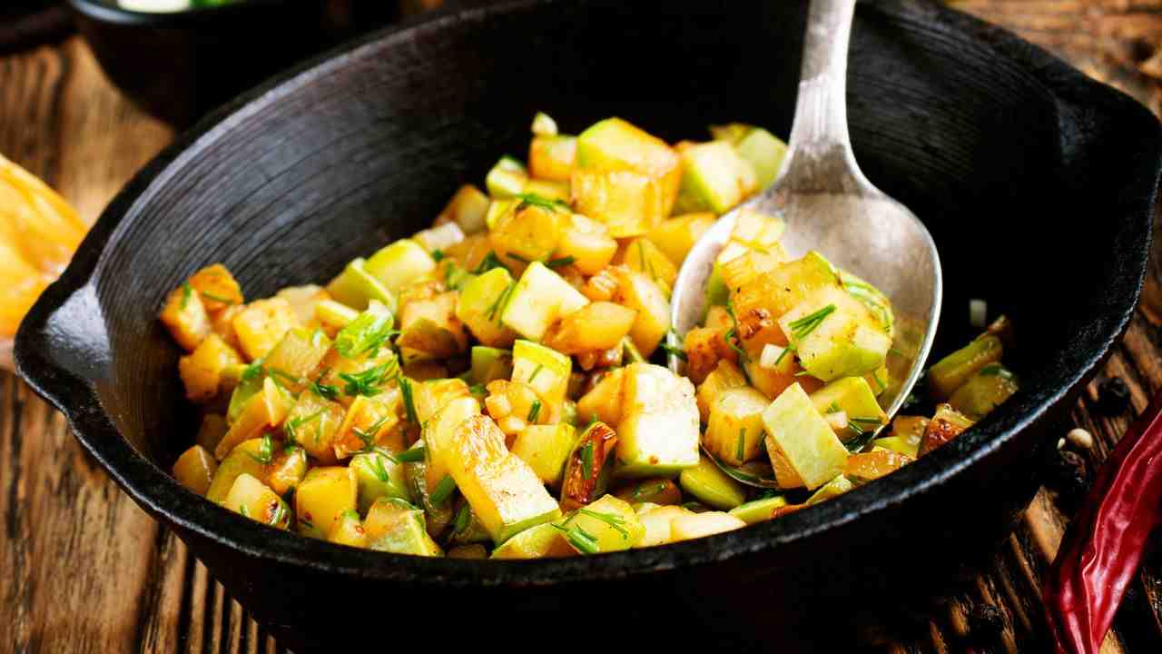 Zucchine in padella