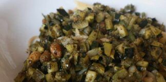 Zucchine melanzane e mandorle condimento per pasta RicettaSprint