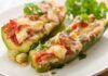 Zucchine ripiene alla caprese