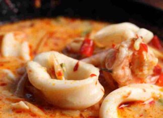 Zuppetta di calamari alla napoletana