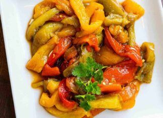 filetti di peperoni in padella napoletani ricettasprint