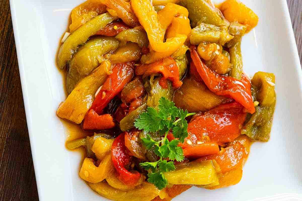 filetti di peperoni in padella napoletani ricettasprint