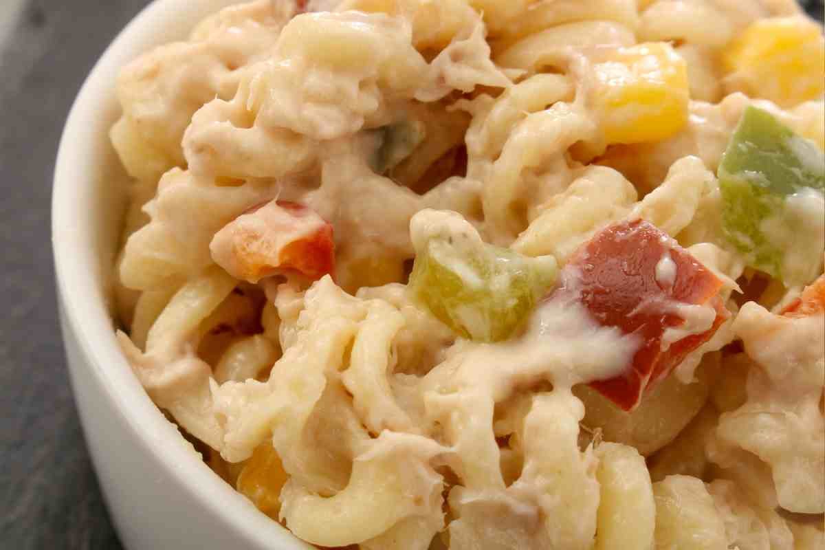 insalata di pasta fredda cremosa ricettasprint
