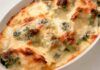 teglia di spinaci e mozzarella gratin ricettasprint