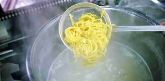 Acqua di cottura della pasta per i mestoli - RicettaSprint
