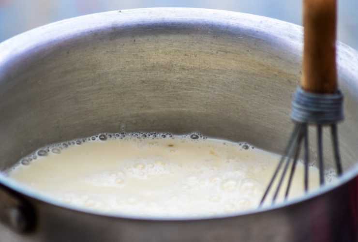Bianco mangiare riso al latte - RicettaSprint