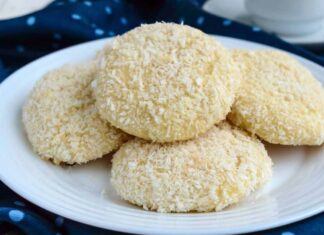 Biscotti panna e cocco