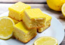 Brownie lemon