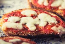 Bruschette pizza