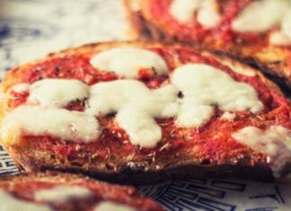 Bruschette pizza