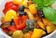 Caponata di verdure al forno