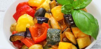Caponata di verdure al forno