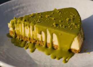Cheesecake al pistacchio veloce