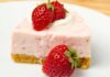 Cheesecake fredda ricotta e fragole