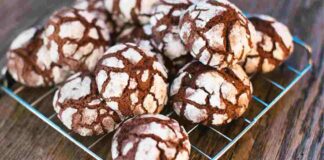 Chocolate crinkles cookies RicettaSprint