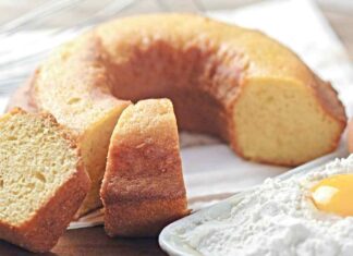 Ciambellone al bicchiere