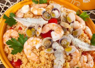 Cous cous al sapore di pesce