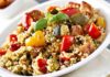 Couscous con verdure e pollo