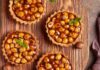 Crostatine segrete alla nocciola e caramello salato