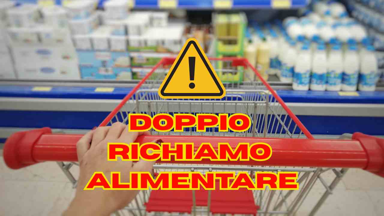 Un carrello in un supermercato