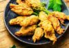 Fiori di zucca croccanti in friggitrice ad aria