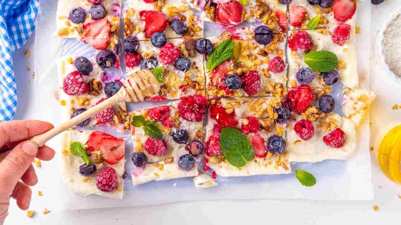 Frozen snack allo yogurt e frutti RicettaSprint