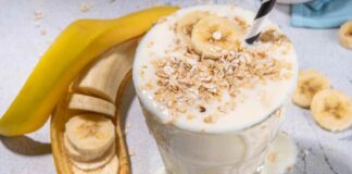 Un frullato di banana