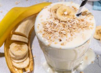 Un frullato di banana