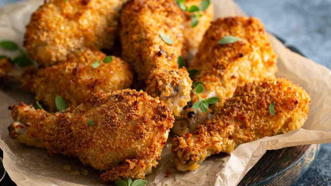 Fuselli di pollo croccanti