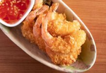 Gamberetti fritti al panko
