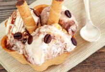 La faccio al tiramisù e senza gelatiera il mio gelato è super, la ricetta bomba che non puoi lasciarti sfuggire Gelato al tiramisù senza gelatiera RicettaSPrint