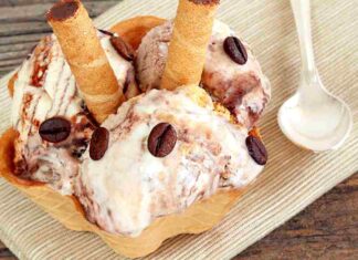 Gelato al tiramisù senza gelatiera RicettaSPrint