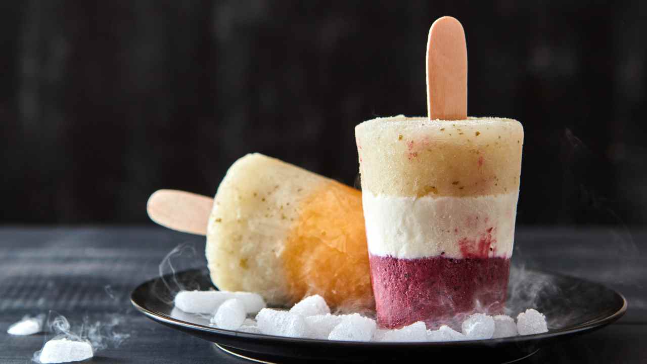 Ghiacciolo 3 gusti alla frutta RicettaSprint