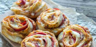 Girelle pizza RicettaSprint