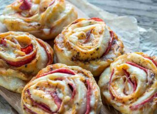 Girelle pizza RicettaSprint