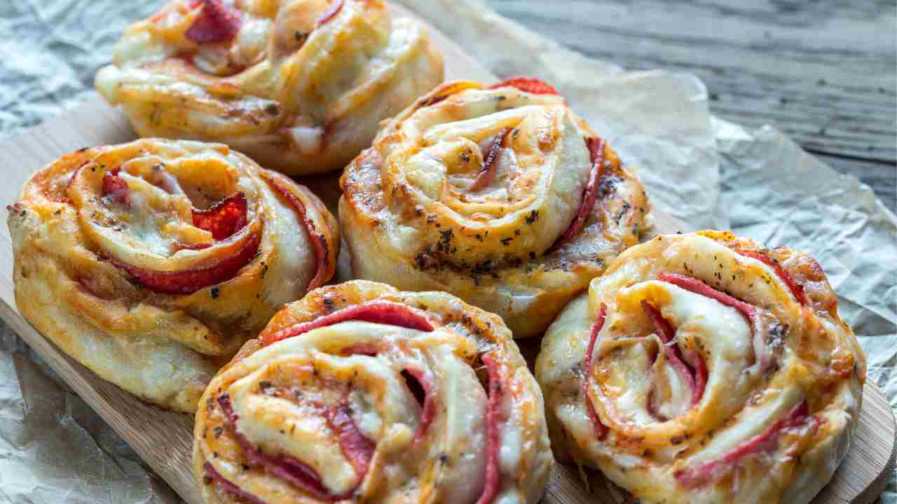 Girelle pizza RicettaSprint