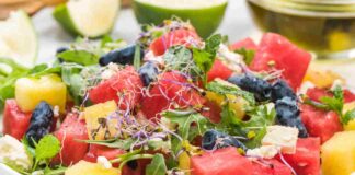 Insalata con anguria