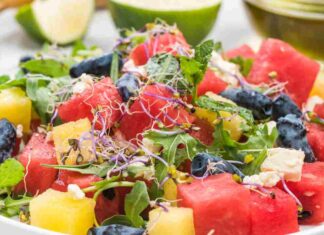 Insalata con anguria