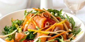 Insalata con pomodori salmone RicettaSprint