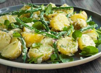 Insalata di fagiolini e patate con salsa yogurt RicettaSprint