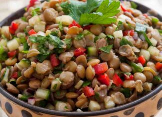 Insalata di lenticchie RicettaSprint