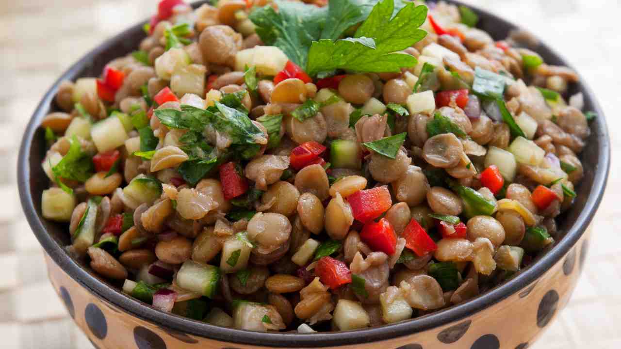 Insalata di lenticchie RicettaSprint