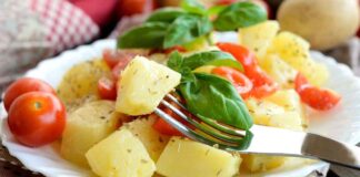 Insalata di patate alla caprese