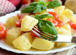Insalata di patate alla caprese