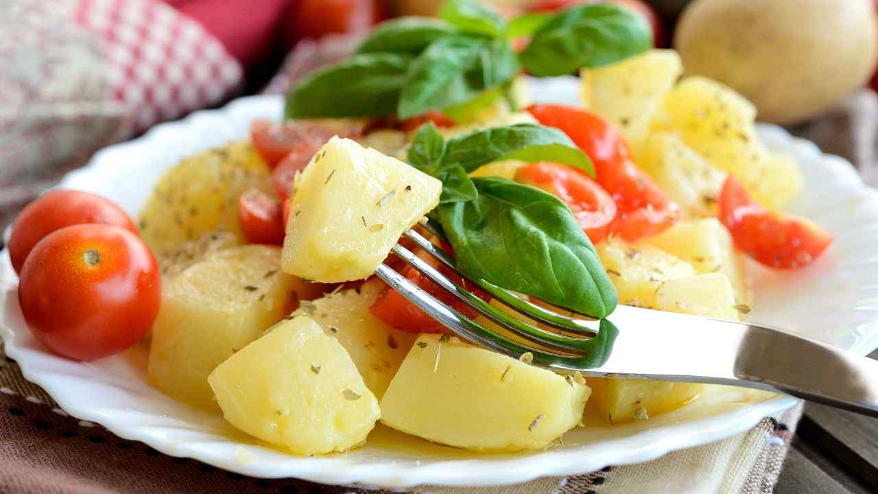 Insalata di patate alla caprese
