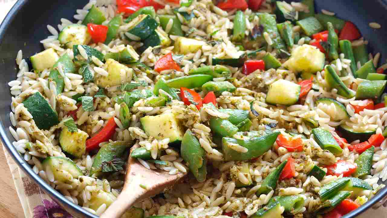Insalata di riso con zucchine RicettaSprint