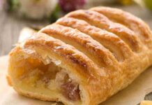 Un paio di mele vecchiotte e un foglio di sfoglia: preparo il dessert di stasera, croccante e che sa di famiglia Mele e sfoglia