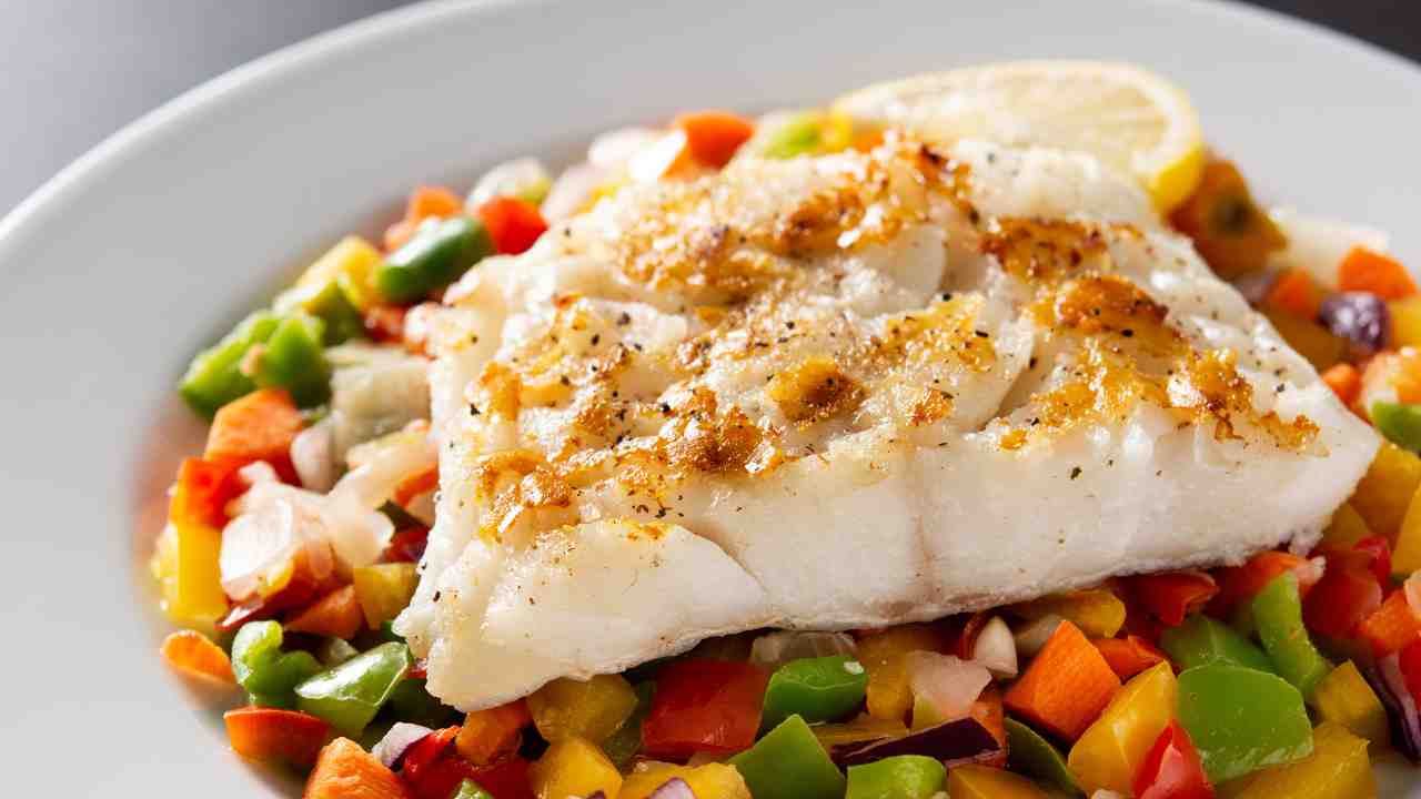 Merluzzo gratinato con verdure RicettaSprint